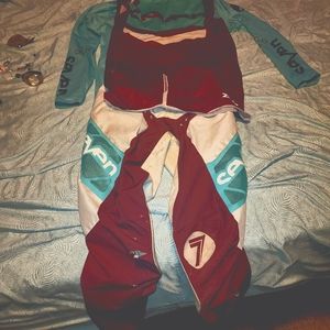 Seven Zero Mx pant,sleeved compression shirt, and jersey.